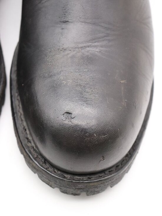 Red Wing Engineer Boots 988 Men\'s Size 11.5 D Steel Toe Vibram Black Leather main image 6